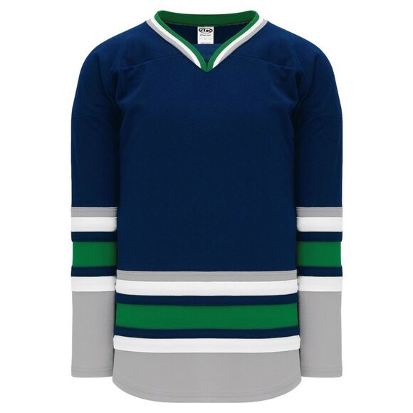 NEW Athletic Knit Hockey Jersey, Hartford Whalers Navy pattern, Size XL - Picture 1 of 6